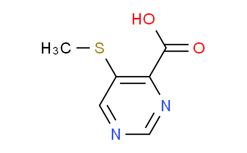 CAS No. 69211-74-1, 5-Methylsulfanylpyrimidine-4-carboxylic acid