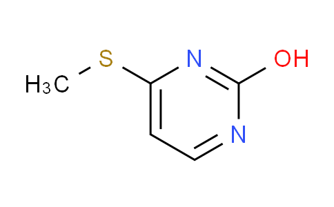 CAS No. 129618-62-8, 4-(Methylthio)pyrimidin-2-ol