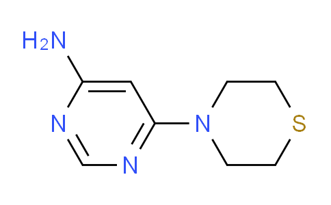 CAS No. 96225-78-4, 6-Thiomorpholinopyrimidin-4-amine