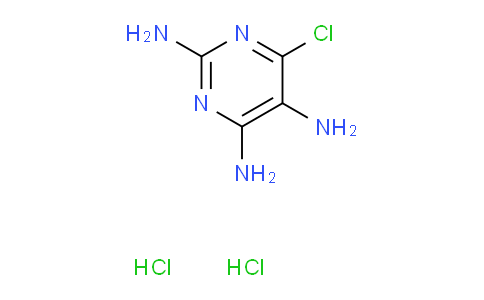 CAS No. 89303-96-8, 6-Chloropyrimidine-2,4,5-triamine dihydrochloride