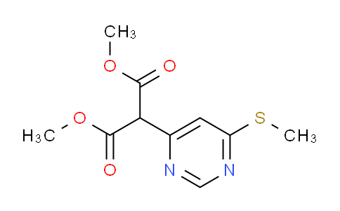 CAS No. 946422-09-9, Dimethyl 2-(6-(methylthio)pyrimidin-4-yl)malonate