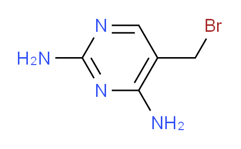 CAS No. 17326-35-1, 5-(Bromomethyl)pyrimidine-2,4-diamine