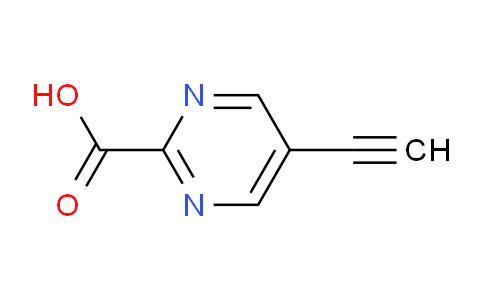 CAS No. 1240606-56-7, 5-Ethynylpyrimidine-2-carboxylic acid