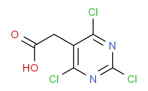 CAS No. 20401-33-6, 2,4,6-Trichloro-5-pyrimidineacetic acid