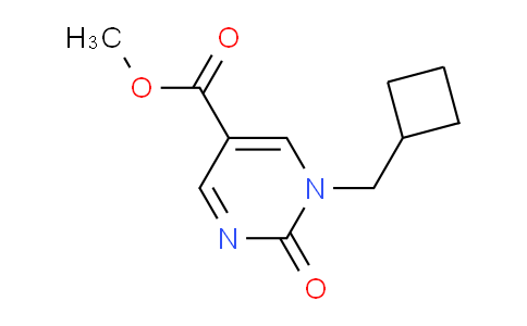 CAS No. 1245643-62-2, Methyl 1-(cyclobutylmethyl)-2-oxo-1,2-dihydropyrimidine-5-carboxylate