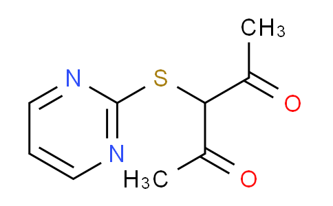 CAS No. 175277-25-5, 3-(Pyrimidin-2-ylthio)pentane-2,4-dione