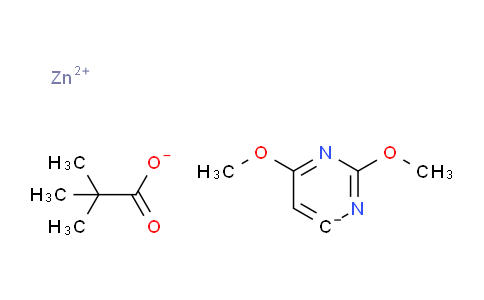 CAS No. 1643792-49-7, zinc;2,6-dimethoxy-4H-pyrimidin-4-ide;2,2-dimethylpropanoate