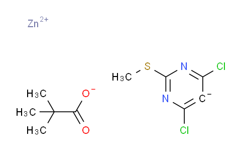 CAS No. 1643794-53-9, zinc;4,6-dichloro-2-methylsulfanyl-5H-pyrimidin-5-ide;2,2-dimethylpropanoate