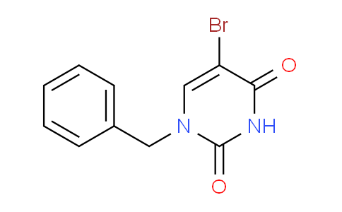 CAS No. 57712-67-1, 1-benzyl-5-bromo-1,2,3,4-tetrahydropyrimidine-2,4-dione