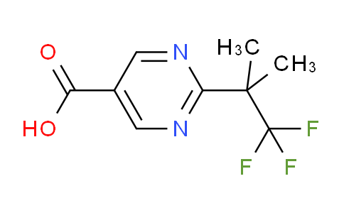 CAS No. 2306261-36-7, 2-(2,2,2-trifluoro-1,1-dimethyl-ethyl)pyrimidine-5-carboxylic acid