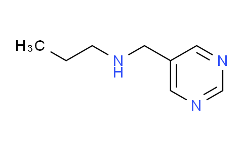 CAS No. 1275458-06-4, propyl[(pyrimidin-5-yl)methyl]amine