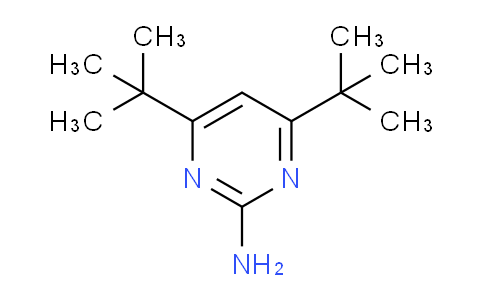 CAS No. 78641-13-1, 4,6-di-tert-butylpyrimidin-2-amine