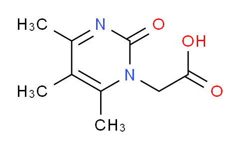 CAS No. 1011358-51-2, 2-(4,5,6-trimethyl-2-oxo-1,2-dihydropyrimidin-1-yl)acetic acid