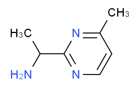 CAS No. 944899-89-2, 1-(4-methylpyrimidin-2-yl)ethan-1-amine