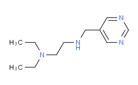CAS No. 1340051-24-2, [2-(diethylamino)ethyl][(pyrimidin-5-yl)methyl]amine
