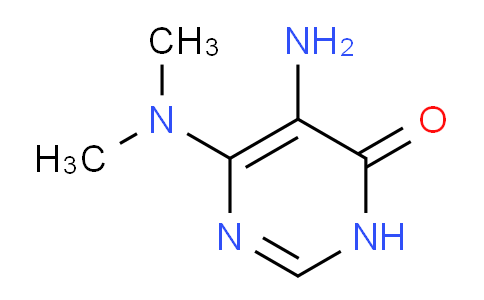 CAS No. 98485-00-8, 5-amino-6-(dimethylamino)-3,4-dihydropyrimidin-4-one