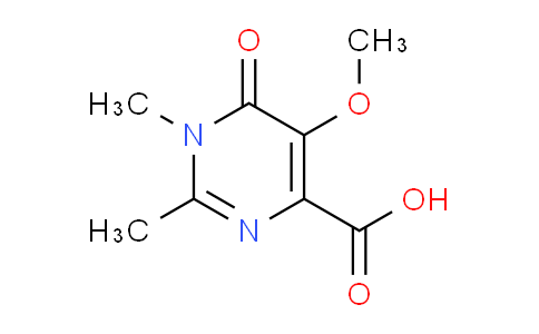 CAS No. 1936543-00-8, 5-methoxy-1,2-dimethyl-6-oxo-1,6-dihydropyrimidine-4-carboxylic acid