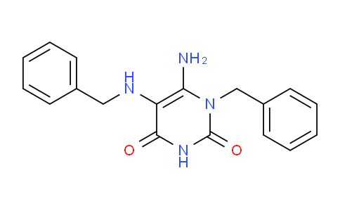CAS No. 379725-34-5, 6-amino-1-benzyl-5-(benzylamino)-1,2,3,4-tetrahydropyrimidine-2,4-dione