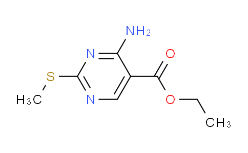 ethyl 4-amino-2-(methylthio)pyrimidine-5-carboxylate