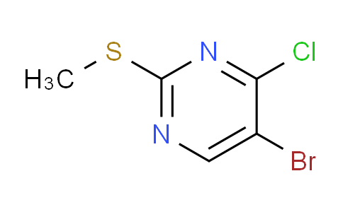 5-bromo-4-chloro-2-(methylsulfanyl)pyrimidine