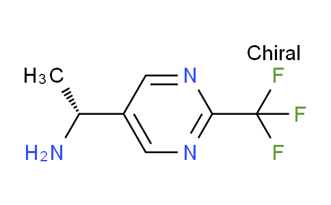 CAS No. 1150263-75-4, (1R)-1-[2-(trifluoromethyl)pyrimidin-5-yl]ethan-1-amine