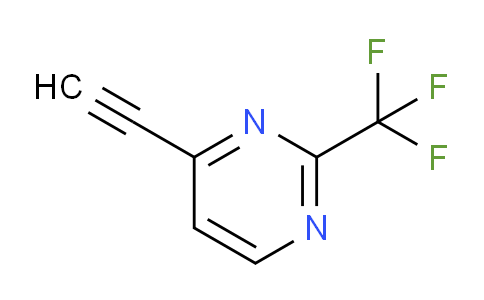 CAS No. 37972-21-7, 4-Ethynyl-2-(trifluoromethyl)pyrimidine