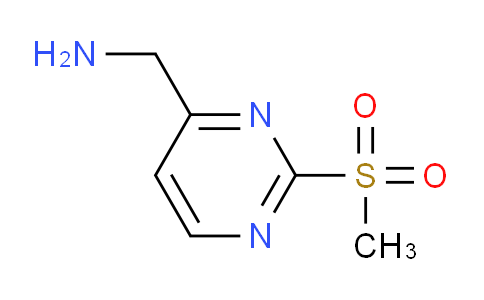 CAS No. 1545620-45-8, (2-(Methylsulfonyl)pyrimidin-4-yl)methanamine