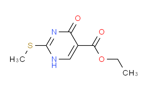 ethyl 1,4-dihydro-2-(methylthio)-4-oxopyrimidine-5-carboxylate