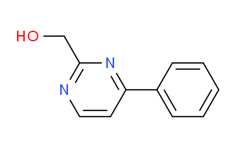 CAS No. 1240601-57-3, 2-(Hydroxymethyl)-4-phenylpyrimidine