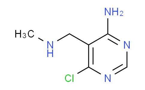 CAS No. 1237537-46-0, 4-Amino-6-chloro-5-[(methylamino)methyl]pyrimidine