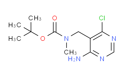 CAS No. 893444-54-7, 4-Amino-5-[[(Boc)(methyl)amino]methyl]-6-chloropyrimidine