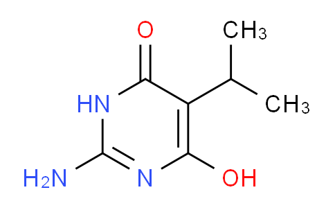 CAS No. 500161-23-9, 2-amino-6-hydroxy-5-isopropylpyrimidin-4(3H)-one