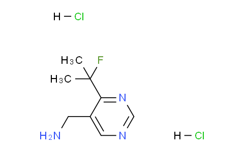 CAS No. 1799579-77-3, 5-(Aminomethyl)-4-(2-fluoro-2-propyl)pyrimidine Dihydrochloride