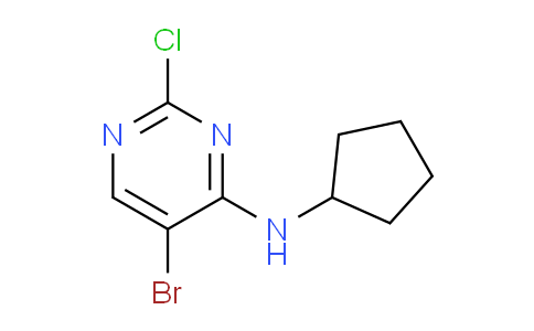 5-Bromo-2-chloro-N-cyclopentyl-4-pyrimidinamine