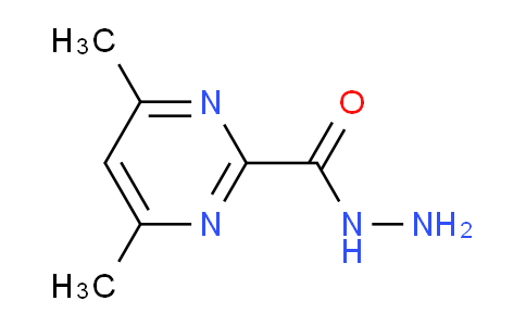 CAS No. 60137-37-3, 4,6-dimethylpyrimidine-2-carbohydrazide