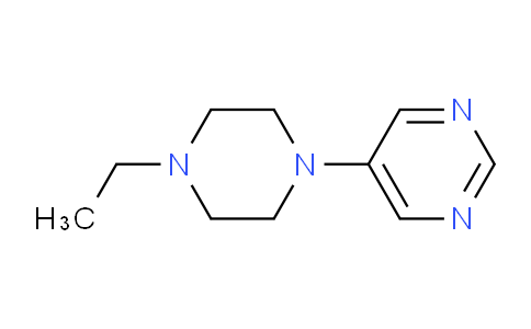 CAS No. 894853-96-4, 5-(4-ethylpiperazin-1-yl)pyrimidine