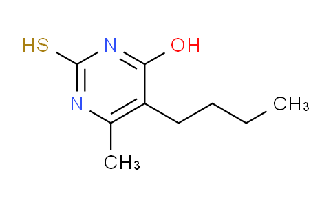 CAS No. 29113-41-5, 5-butyl-2-mercapto-6-methylpyrimidin-4-ol