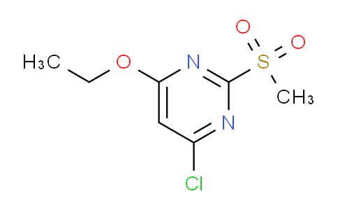 CAS No. 142596-33-6, 4-chloro-6-ethoxy-2-(methylsulfonyl)pyrimidine