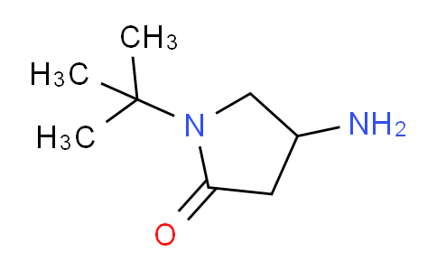 CAS No. 1083300-41-7, 4-amino-1-tert-butylpyrrolidin-2-one