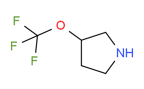 CAS No. 1208080-75-4, 3-(trifluoromethoxy)pyrrolidine