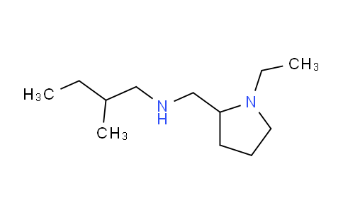 CAS No. 1042628-91-0, [(1-ethylpyrrolidin-2-yl)methyl](2-methylbutyl)amine