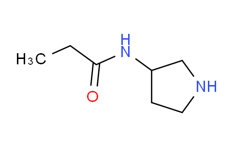 CAS No. 1154969-50-2, N-(pyrrolidin-3-yl)propanamide