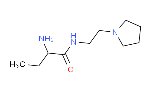 CAS No. 1218382-42-3, 2-amino-N-[2-(pyrrolidin-1-yl)ethyl]butanamide