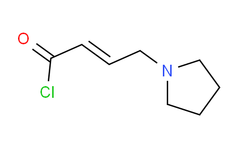 CAS No. 1225191-03-6, (E)-4-(pyrrolidin-1-yl)but-2-enoyl chloride