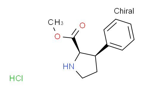CAS No. 169547-56-2, (2S,3R)-Methyl 3-phenylpyrrolidine-2-carboxylate hydrochloride