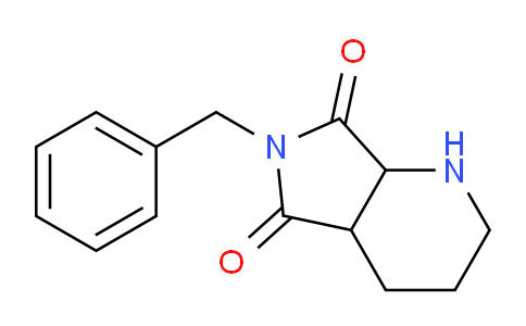 CAS No. 128740-13-6, 6-Benzyltetrahydro-1H-pyrrolo[3,4-b]pyridine-5,7(6H,7aH)-dione
