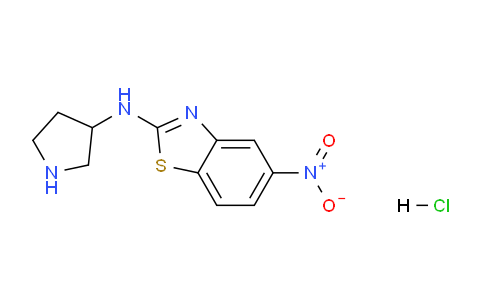 CAS No. 1420820-79-6, 5-Nitro-N-(pyrrolidin-3-yl)benzo[d]thiazol-2-amine hydrochloride
