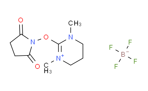 CAS No. 443305-34-8, 2-((2,5-dioxopyrrolidin-1-yl)oxy)-1,3-dimethyl-3,4,5,6-tetrahydropyrimidin-1-ium tetrafluoroborate