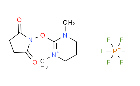 CAS No. 443305-33-7, 2-((2,5-dioxopyrrolidin-1-yl)oxy)-1,3-dimethyl-3,4,5,6-tetrahydropyrimidin-1-ium hexafluorophosphate(V)