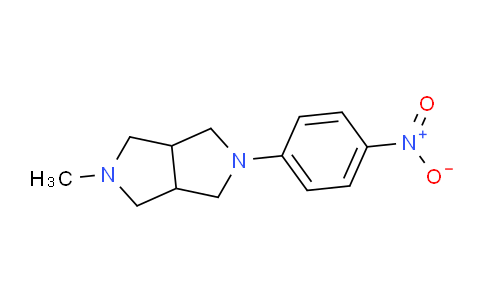 CAS No. 1044764-13-7, 2-methyl-5-(4-nitrophenyl)octahydropyrrolo[3,4-c]pyrrole